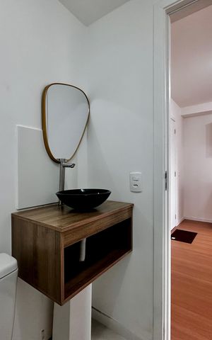 Apartamento para alugar com 30m², 2 quartos e sem vaga Apartamento para alugar com 30m², 2 quartos e sem vagaBanheiro