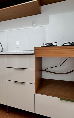 Apartamento para alugar com 30m², 2 quartos e sem vaga Apartamento para alugar com 30m², 2 quartos e sem vagaSala/Cozinha