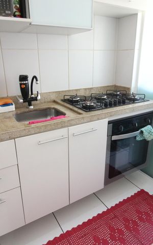 Apartamento à venda com 47m², 2 quartos e 1 vagaCozinha e Área de Serviço