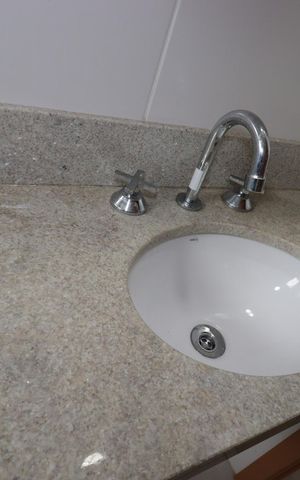 Apartamento à venda com 65m², 2 quartos e 2 vagasBanheiro - Pia