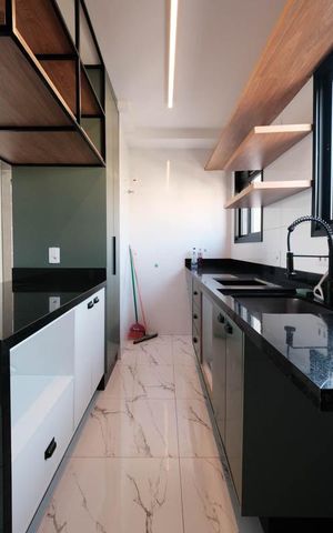 Apartamento à venda com 59m², 2 quartos e 1 vagaSala/Cozinha