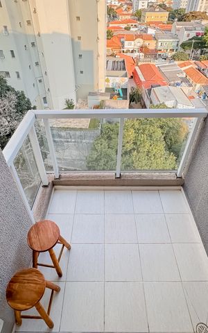 Apartamento à venda com 35m², 2 quartos e 1 vaga Apartamento à venda com 35m², 2 quartos e 1 vagaVaranda da Cozinha