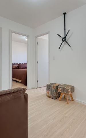 Apartamento à venda com 35m², 2 quartos e 1 vaga Apartamento à venda com 35m², 2 quartos e 1 vagaSala