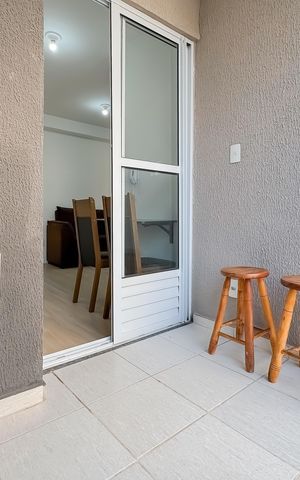 Apartamento à venda com 35m², 2 quartos e 1 vaga Apartamento à venda com 35m², 2 quartos e 1 vagaVaranda da Cozinha