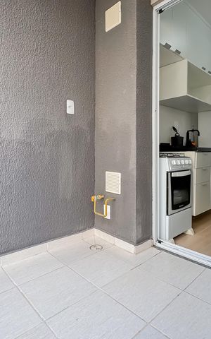 Apartamento à venda com 35m², 2 quartos e 1 vaga Apartamento à venda com 35m², 2 quartos e 1 vagaVaranda da Cozinha