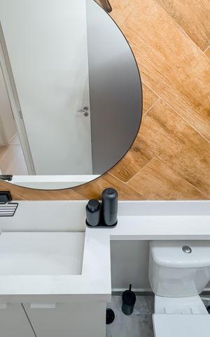 Apartamento à venda com 35m², 2 quartos e 1 vaga Apartamento à venda com 35m², 2 quartos e 1 vagaBanheiro Social