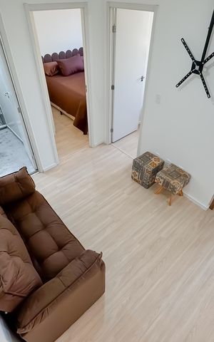 Apartamento à venda com 35m², 2 quartos e 1 vaga Apartamento à venda com 35m², 2 quartos e 1 vagaSala