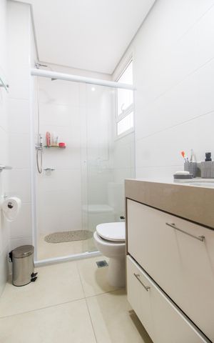 Apartamento à venda com 136m², 3 quartos e 2 vagas Apartamento à venda com 136m², 3 quartos e 2 vagasBanheiro da Suíte 3
