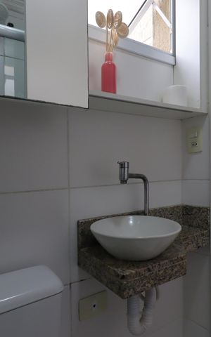 Apartamento à venda com 44m², 2 quartos e 1 vagaBanheiro