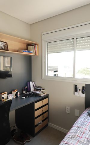 Apartamento à venda com 65m², 2 quartos e 1 vagaQuarto 