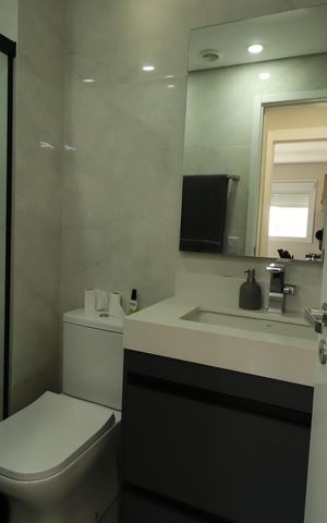 Apartamento à venda com 65m², 2 quartos e 1 vagaBanheiro Social