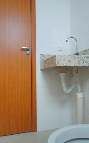 Apartamento para alugar com 44m², 2 quartos e 1 vagaBanheiro Corredor