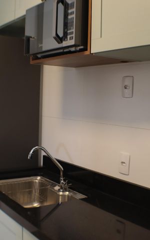 Apartamento à venda com 41m², 1 quarto e 1 vaga Apartamento à venda com 41m², 1 quarto e 1 vagaCozinha