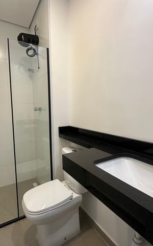 Apartamento à venda com 41m², 1 quarto e 1 vaga Apartamento à venda com 41m², 1 quarto e 1 vagaBanheiro