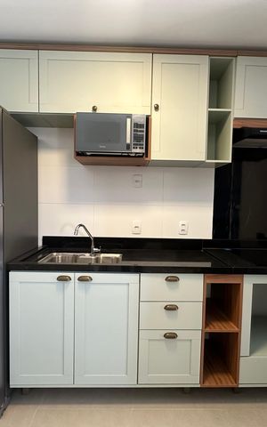 Apartamento à venda com 41m², 1 quarto e 1 vaga Apartamento à venda com 41m², 1 quarto e 1 vagaCozinha