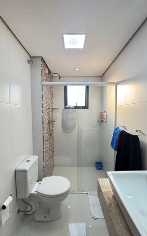 Apartamento à venda com 100m², 3 quartos e 2 vagasBanheiro Social