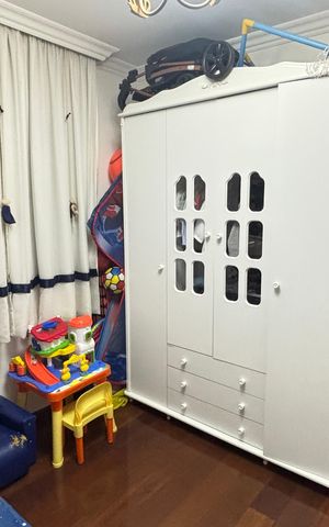 Apartamento à venda com 100m², 3 quartos e 2 vagasQuarto 1