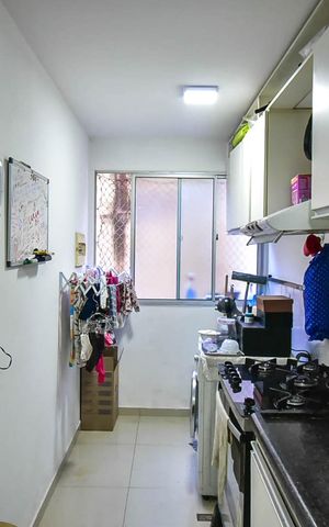 Apartamento à venda com 58m², 2 quartos e 1 vagaCozinha