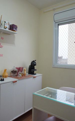 Apartamento à venda com 64m², 3 quartos e 1 vagaQuarto 2
