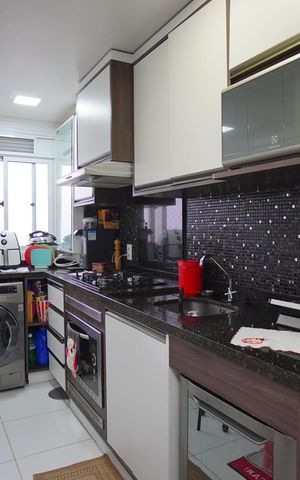 Apartamento à venda com 64m², 3 quartos e 1 vagaCozinha