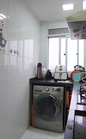 Apartamento à venda com 64m², 3 quartos e 1 vagaCozinha