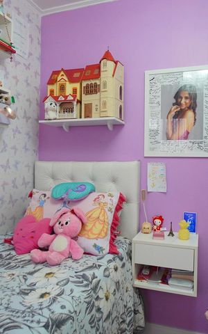 Apartamento à venda com 64m², 3 quartos e 1 vagaQuarto 