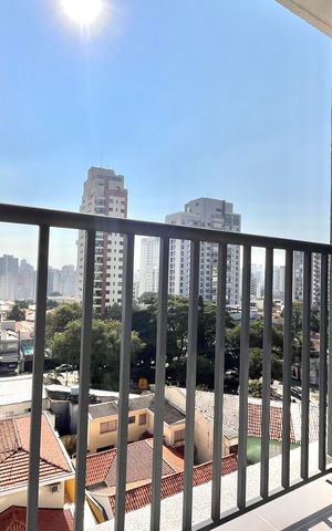 Apartamento para alugar com 28m², 1 quarto e sem vaga Apartamento para alugar com 28m², 1 quarto e sem vagaVaranda
