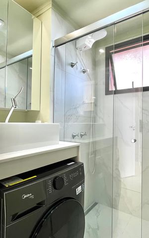 Apartamento para alugar com 28m², 1 quarto e sem vaga Apartamento para alugar com 28m², 1 quarto e sem vagaBanheiro