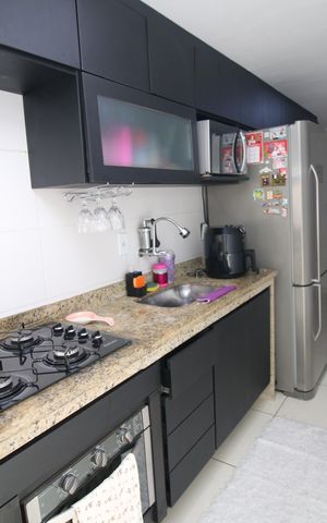 Apartamento para alugar com 78m², 2 quartos e 1 vagaCozinha