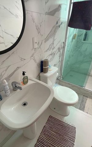 Apartamento à venda com 58m², 2 quartos e 1 vaga Apartamento à venda com 58m², 2 quartos e 1 vagaBanheiro