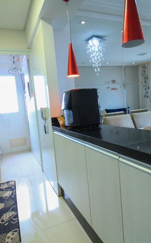 Apartamento à venda com 69m², 2 quartos e 2 vagas Apartamento à venda com 69m², 2 quartos e 2 vagasCozinha