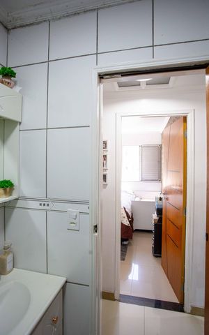 Apartamento à venda com 47m², 2 quartos e 1 vagaBanheiro