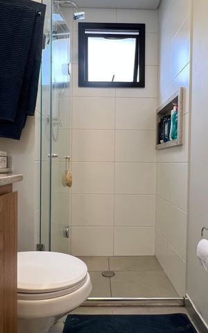 Apartamento à venda com 57m², 2 quartos e 1 vaga Apartamento à venda com 57m², 2 quartos e 1 vagaBanheiro da Suíte