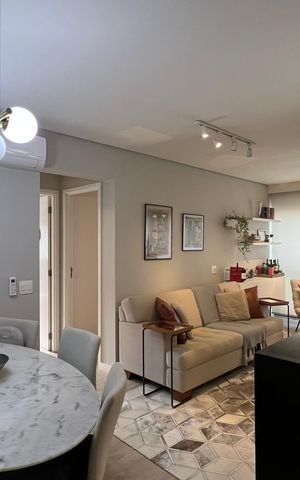 Apartamento à venda com 57m², 2 quartos e 1 vaga Apartamento à venda com 57m², 2 quartos e 1 vagaSala