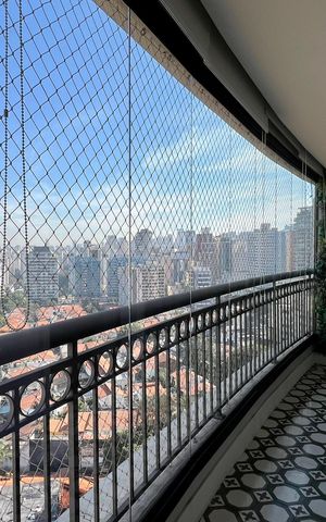 Apartamento para alugar com 214m², 4 quartos e 3 vagas Apartamento para alugar com 214m², 4 quartos e 3 vagasVaranda