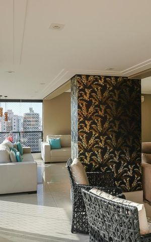 Apartamento à venda com 200m², 3 quartos e 3 vagasVaranda da sala