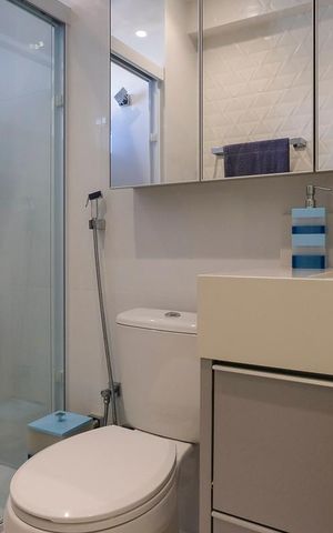Apartamento à venda com 200m², 3 quartos e 3 vagasBanheiro da suíte 2