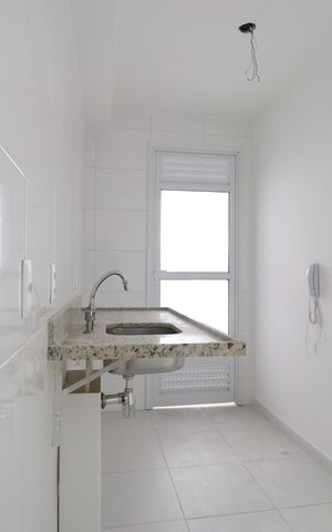 Apartamento à venda com 42m², 1 quarto e 1 vagaCozinha e Área de Serviço
