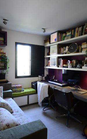 Apartamento para alugar com 106m², 3 quartos e 2 vagasQuarto 