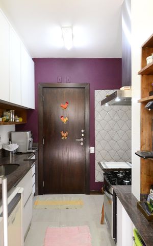 Apartamento para alugar com 106m², 3 quartos e 2 vagasCozinha