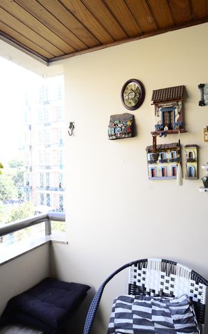 Apartamento para alugar com 106m², 3 quartos e 2 vagasVaranda da Sala