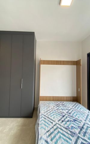 Studio para alugar com 33m², 1 quarto e 1 vagaStudio 