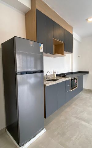 Studio para alugar com 33m², 1 quarto e 1 vagaStudio 