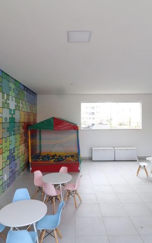 Apartamento para alugar com 45m², 2 quartos e 1 vagaBrinquedoteca