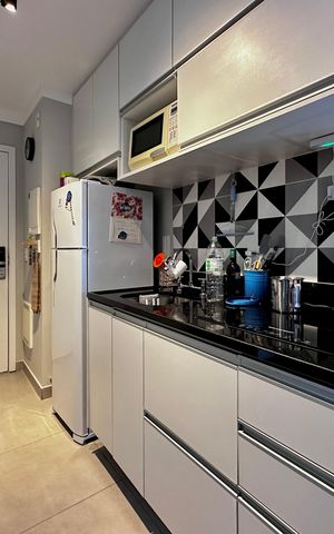 Apartamento à venda com 36m², 1 quarto e 1 vaga Apartamento à venda com 36m², 1 quarto e 1 vagaCozinha
