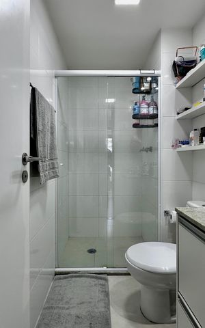 Apartamento à venda com 36m², 1 quarto e 1 vaga Apartamento à venda com 36m², 1 quarto e 1 vagaBanheiro