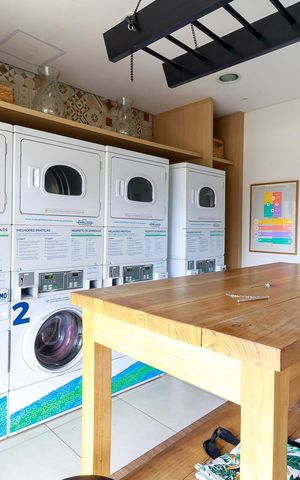 Apartamento à venda com 36m², 1 quarto e 1 vaga Apartamento à venda com 36m², 1 quarto e 1 vagaLavanderia