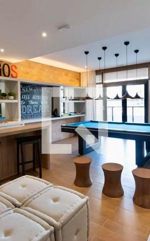Apartamento à venda com 36m², 1 quarto e 1 vaga Apartamento à venda com 36m², 1 quarto e 1 vagaÁrea comum - Salão de Jogos