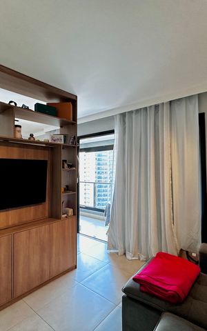 Apartamento à venda com 36m², 1 quarto e 1 vaga Apartamento à venda com 36m², 1 quarto e 1 vagaSala