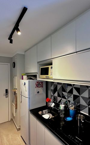 Apartamento à venda com 36m², 1 quarto e 1 vaga Apartamento à venda com 36m², 1 quarto e 1 vagaCozinha
